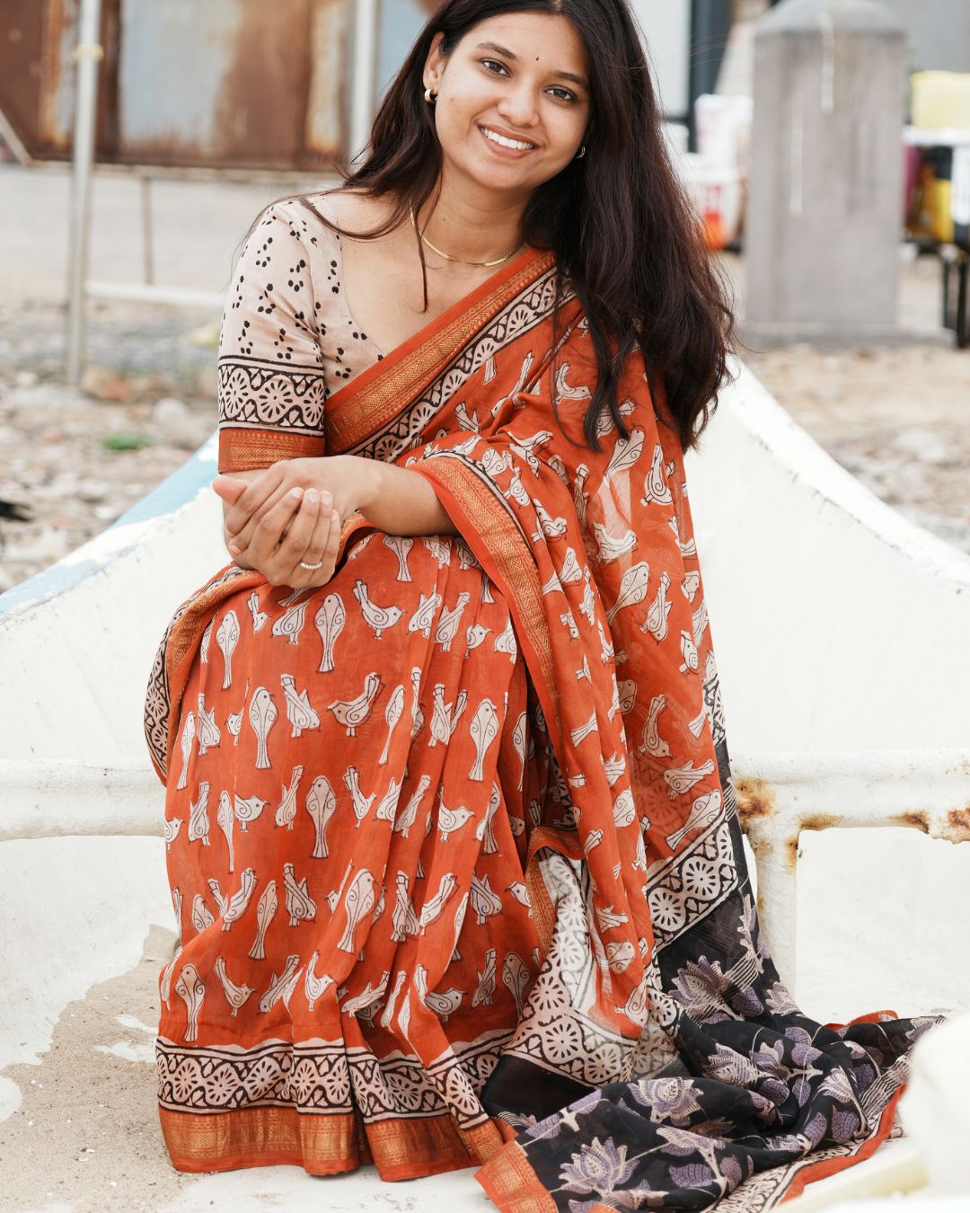 Mridula Maheshwari Silk by Cotton