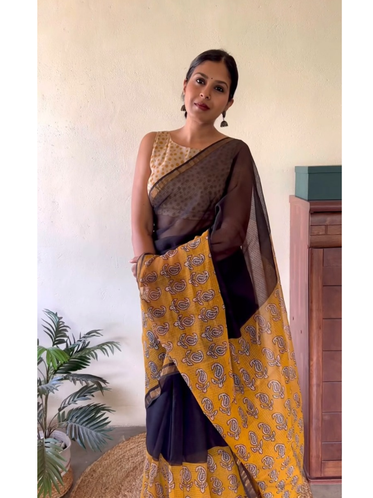 Kaveri paisley kota doria saree