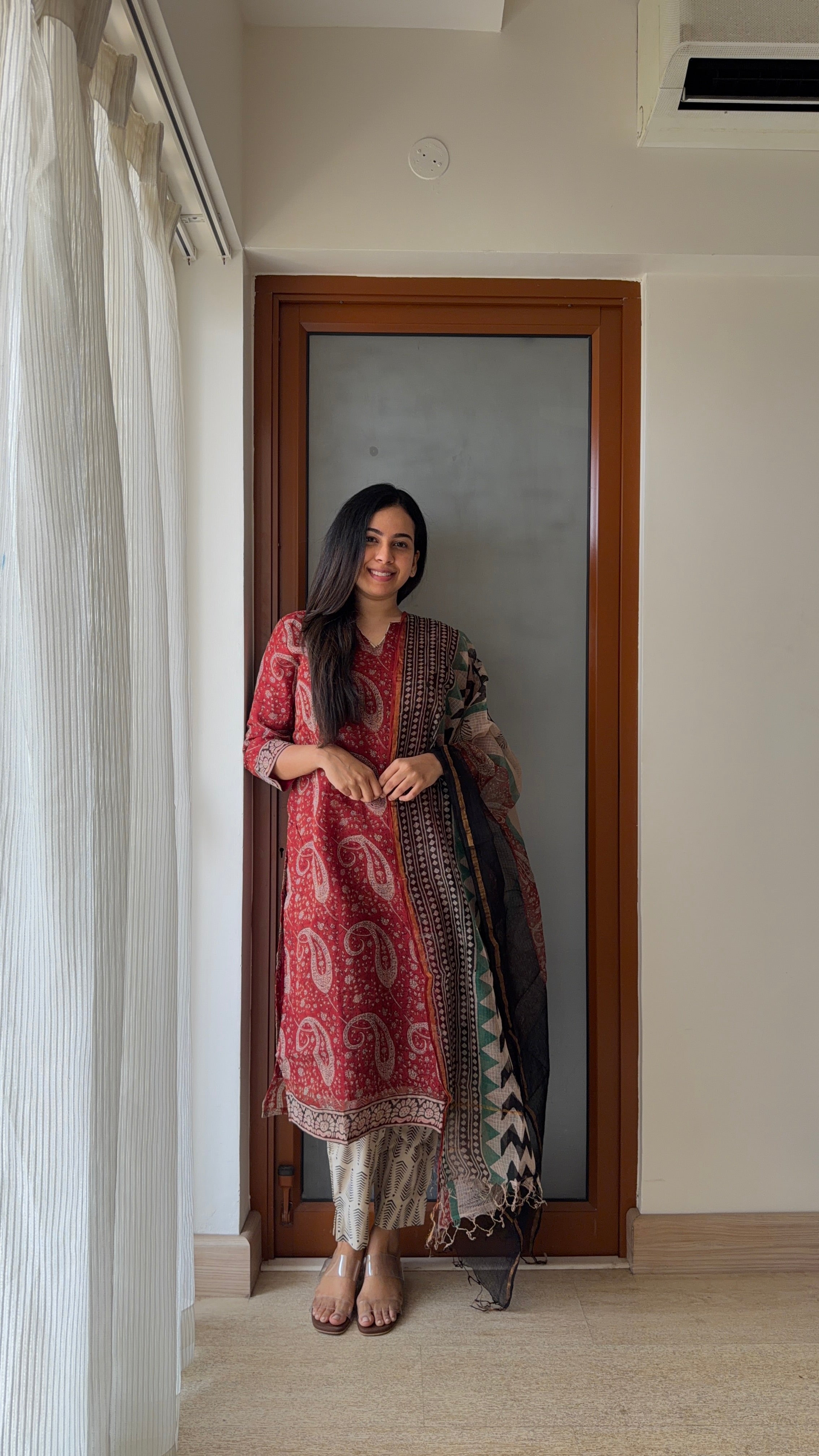 Meher Kota Doria Suit